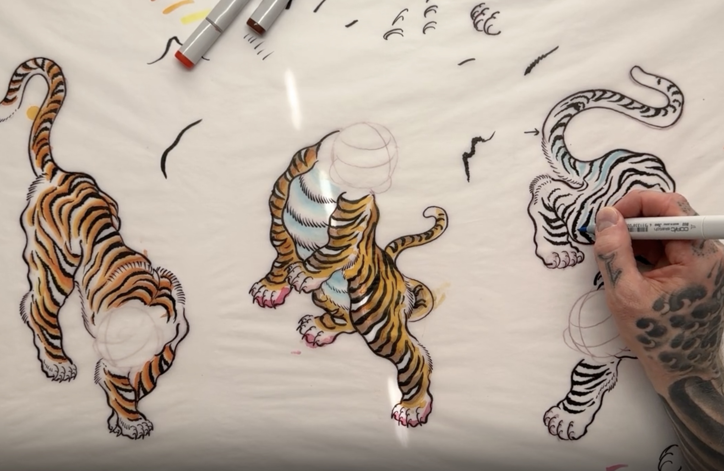 Tiger Bodies gesture and stance course preview